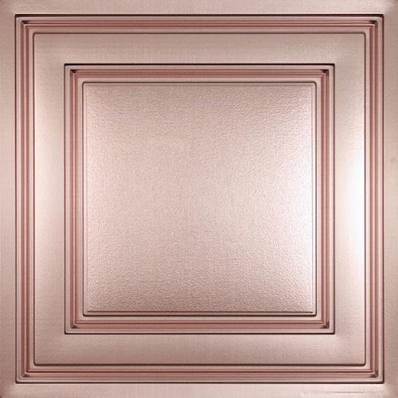 Ceilume Stratford 2ft x 2ft Copper Ceiling Tile V1-STRATF-22CBR